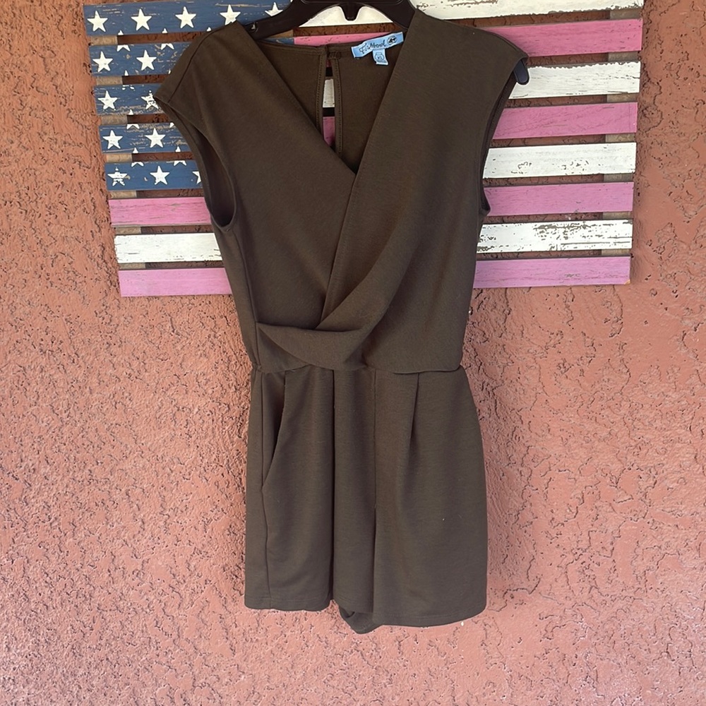 Juniors shorts overall/jumpsuit